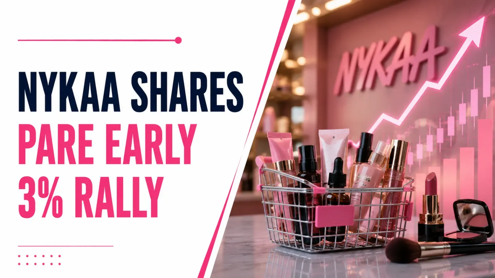 Nykaa Shares Pare Early 3% Rally, Trade Under 1% Higher in Monday’s Session