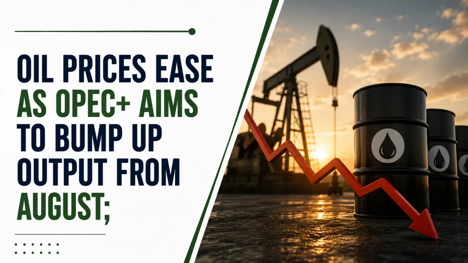 Oil Price Today, July 6, 2026: Crude Oil Prices Ease As OPEC+ Aims to Bump Up Output from August; Brent Below $72
