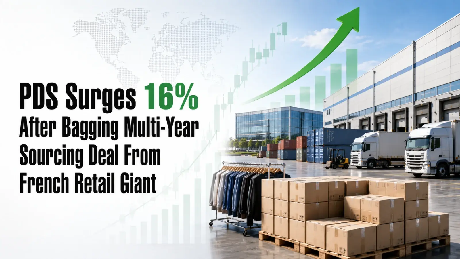 PDS Share Surges 16% After Bagging Multi-Year Sourcing Deal from French Retail Giant