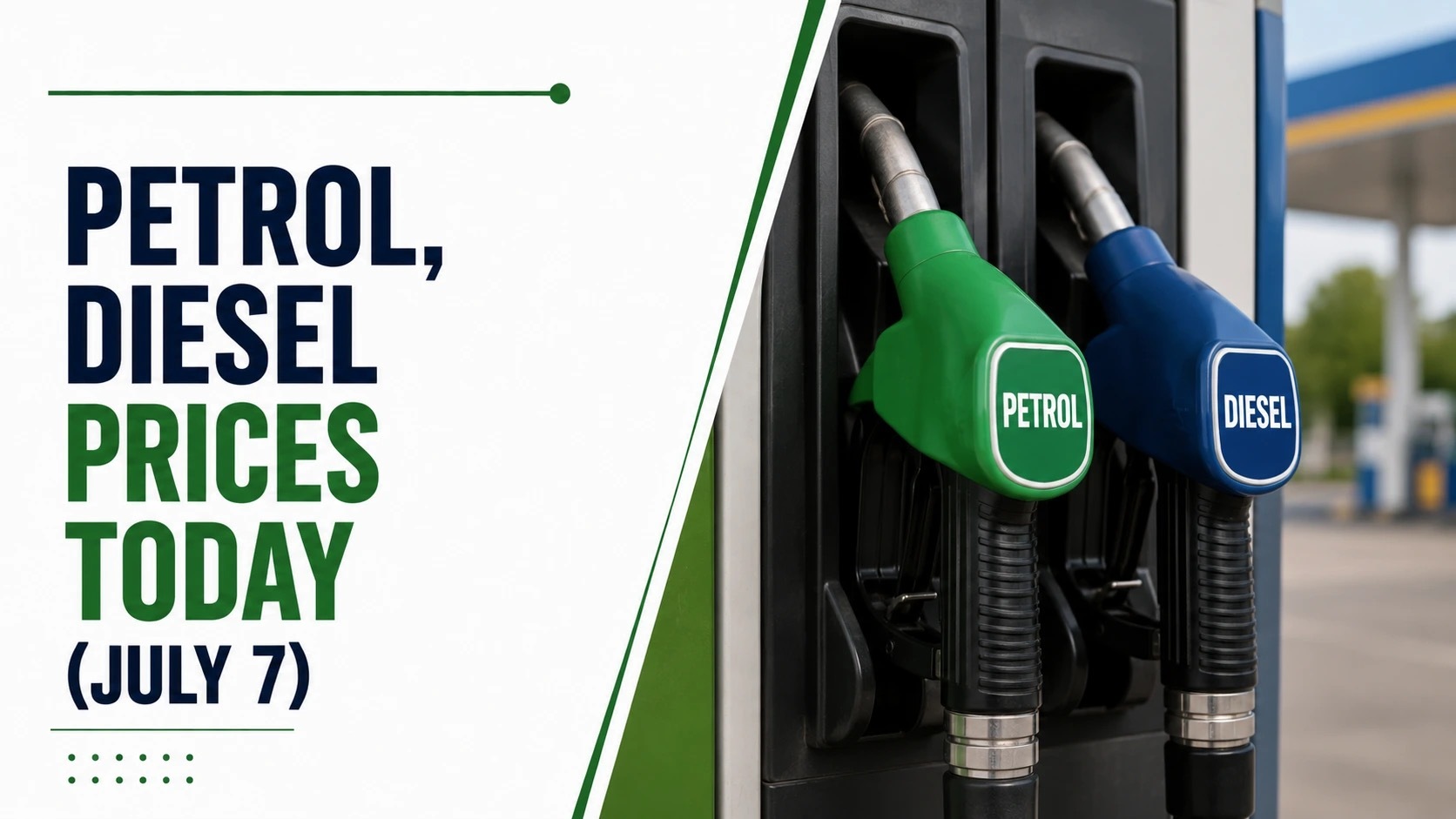 Petrol, Diesel Prices Today, July 7, 2026: Fuel Rates Unchanged in Delhi, Mumbai, Chennai; Bengaluru Sees Cut, Jaipur Hikes