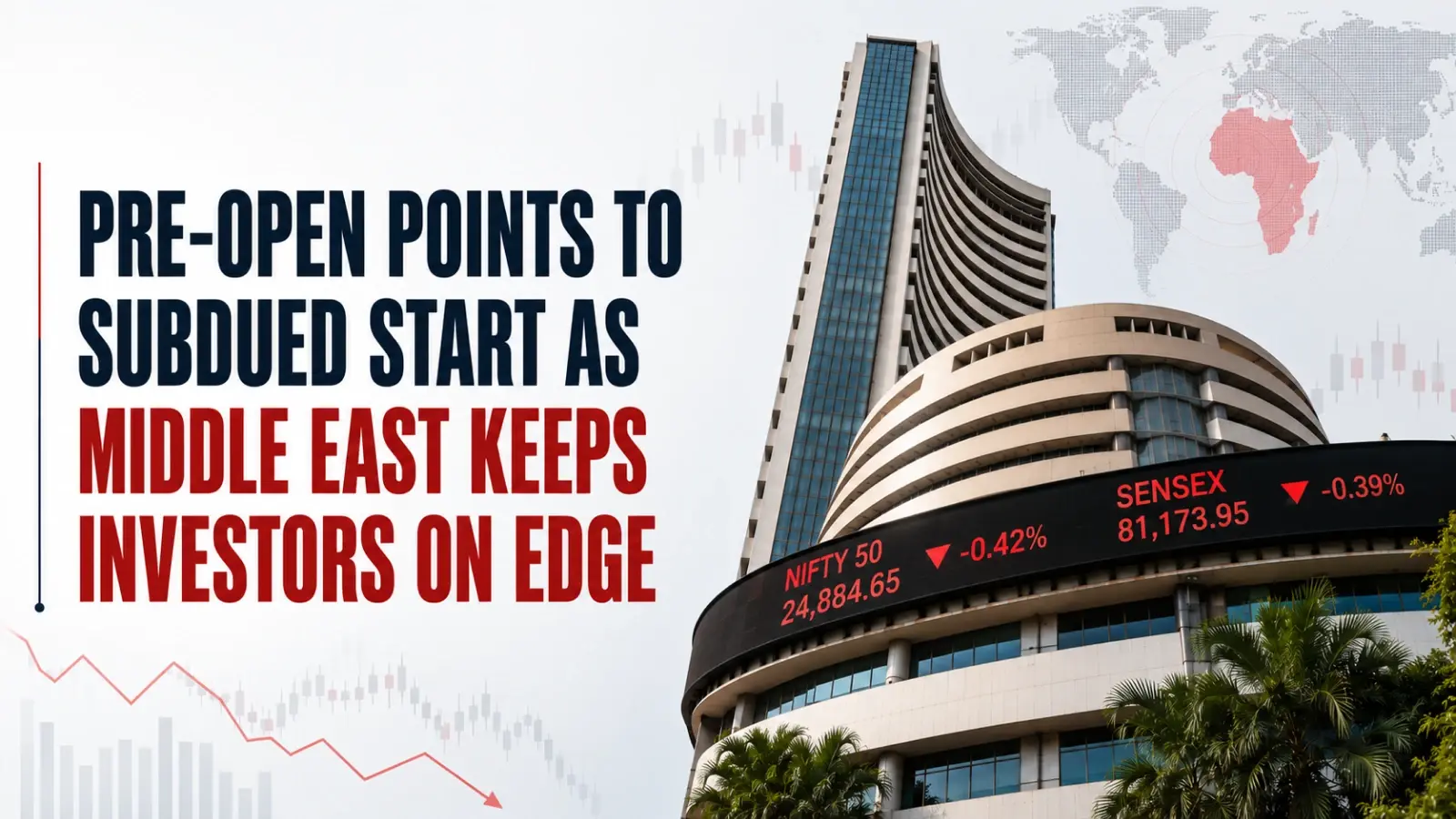 Pre-open Points to Subdued Start as Middle East Keeps Investors on Edge