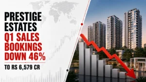 Prestige Estates Q1 Sales Bookings Down 46 PC to Rs 6,579 Cr