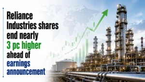 Reliance Industries Shares End Nearly 3 PC Higher Ahead of Earnings Announcement