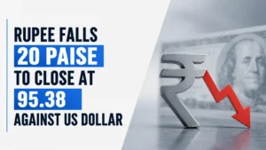 INR vs USD, July 6, 2026: Rupee Falls 20 Paise to Close at 95.38 Against US Dollar