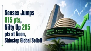 Stock Market Mid-Day Report, July 17, 2026: Sensex Jumps 815 points, Nifty Up 205 points at Noon, Sidestep Global Selloff