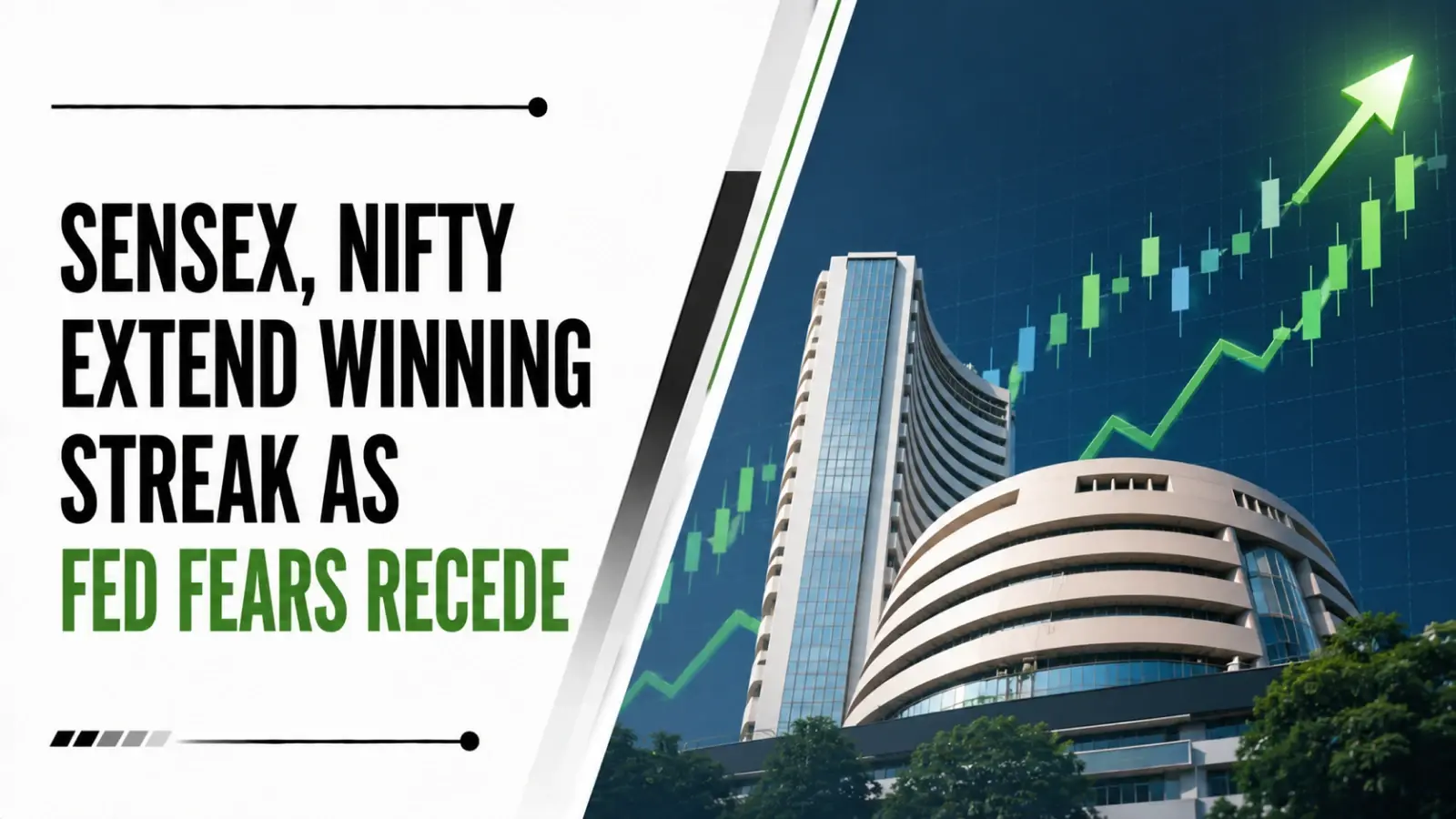 Stock Market Close Report, July 3, 2026: Sensex, Nifty Extend Winning Streak as Fed Fears Recede