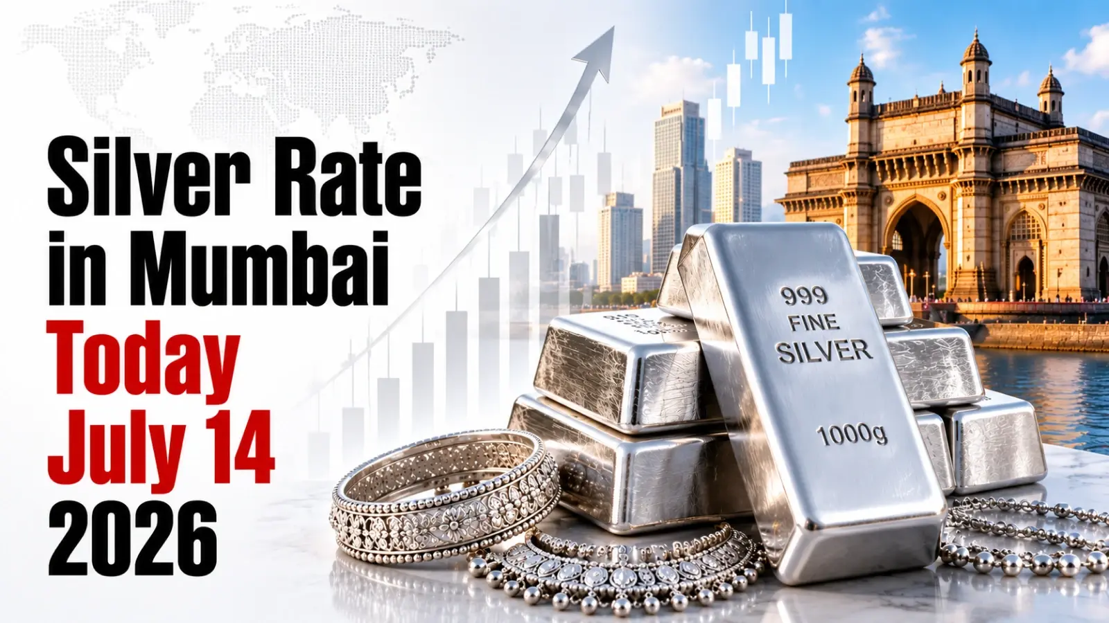 Silver Rate in Mumbai Today, July 14, 2026: Silver Holds at ₹235 Per Gram