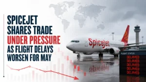 SpiceJet Shares Trade Under Pressure as Flight Delays Worsen for May