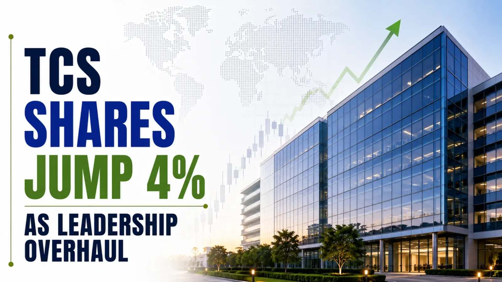TCS Shares Jump 4% As Leadership Overhaul and New Units Boost Investor Sentiment