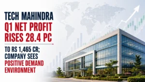 Tech Mahindra Q1 Net Profit Rises 28.4 PC to Rs 1,465 Cr; Company Sees Positive Demand Environment