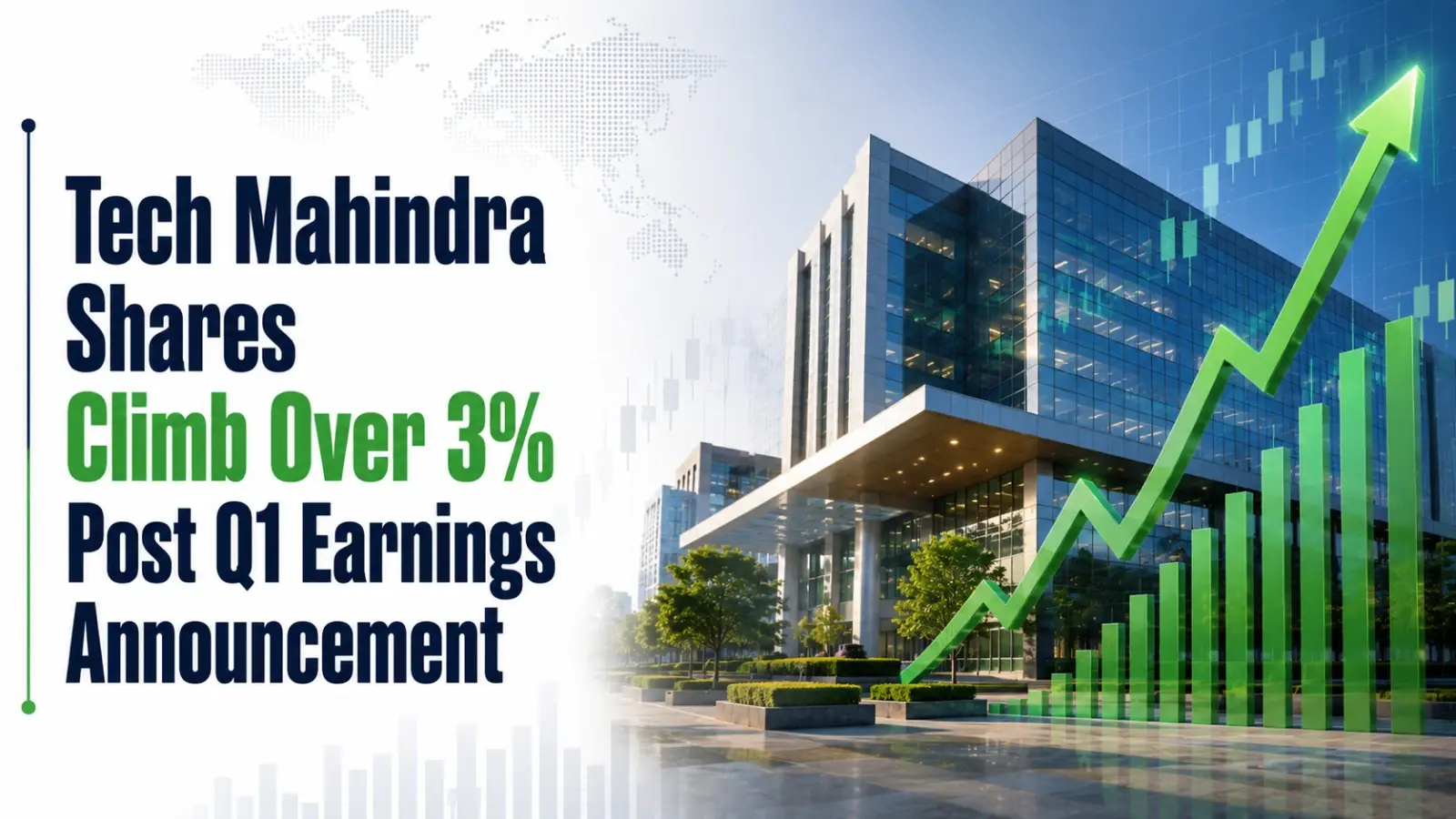 Tech Mahindra Shares Climb Over 3% Post Q1 Earnings Announcement