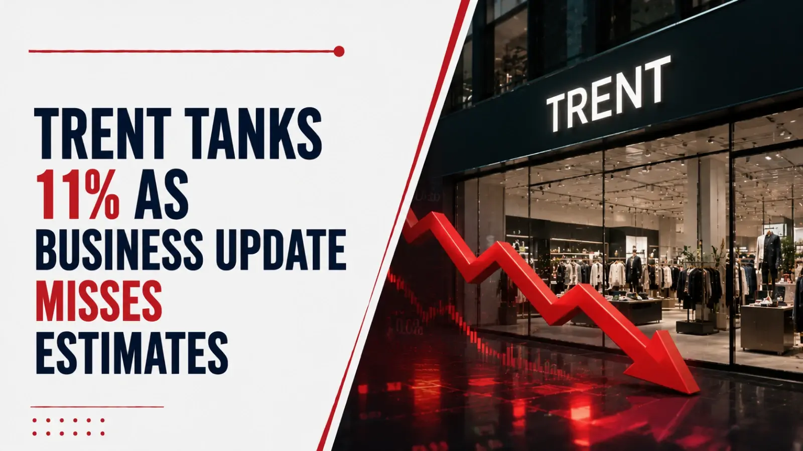 Trent Share Tanks 11% As Business Update Misses Estimates, Slowing Growth Bothers Street