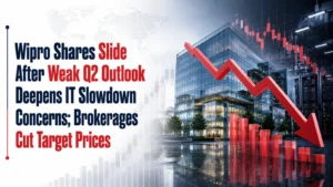 Wipro Shares Slide After Weak Q2 Outlook Deepens IT Slowdown Concerns; Brokerages Cut Target Prices