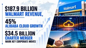$187.9 Billion Walmart Revenue, 45% Alibaba Cloud Growth and $34.5 Billion Charter Merger Mark Key Corporate Moves