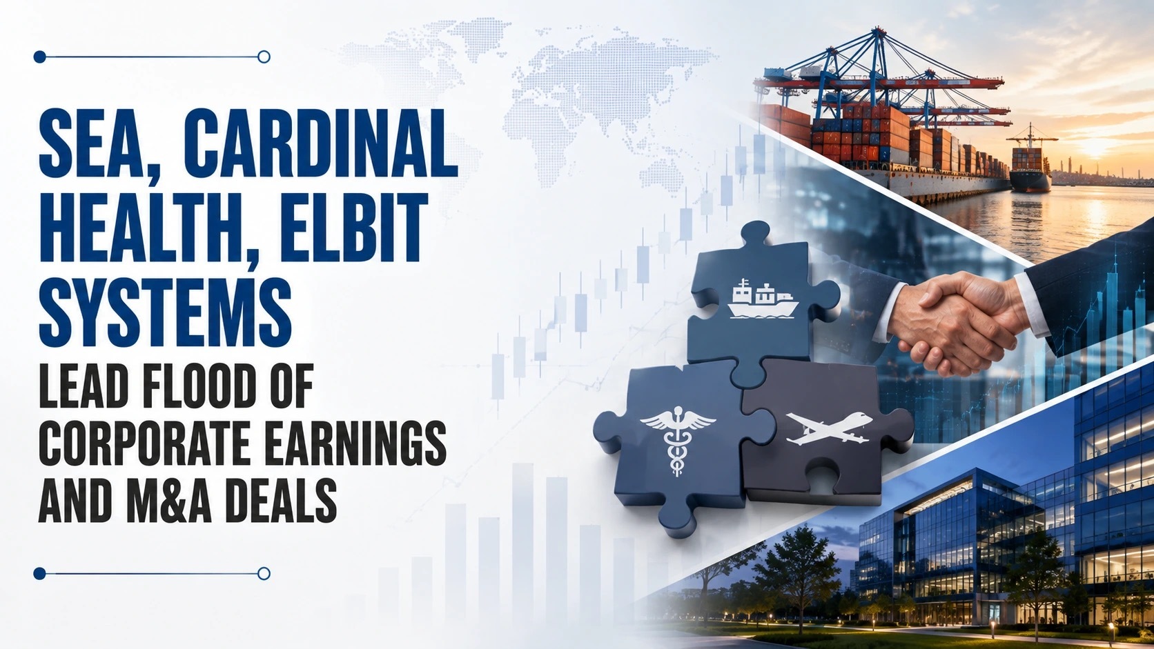 Sea, Cardinal Health, Elbit Systems Lead Flood of Corporate Earnings and M&A Deals 