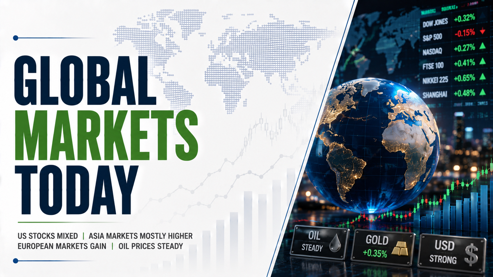 Global Markets Today, August 13, 2026: Sensex, Nifty Seen Opening Higher as Asian Markets Rise, Oil Prices Ease