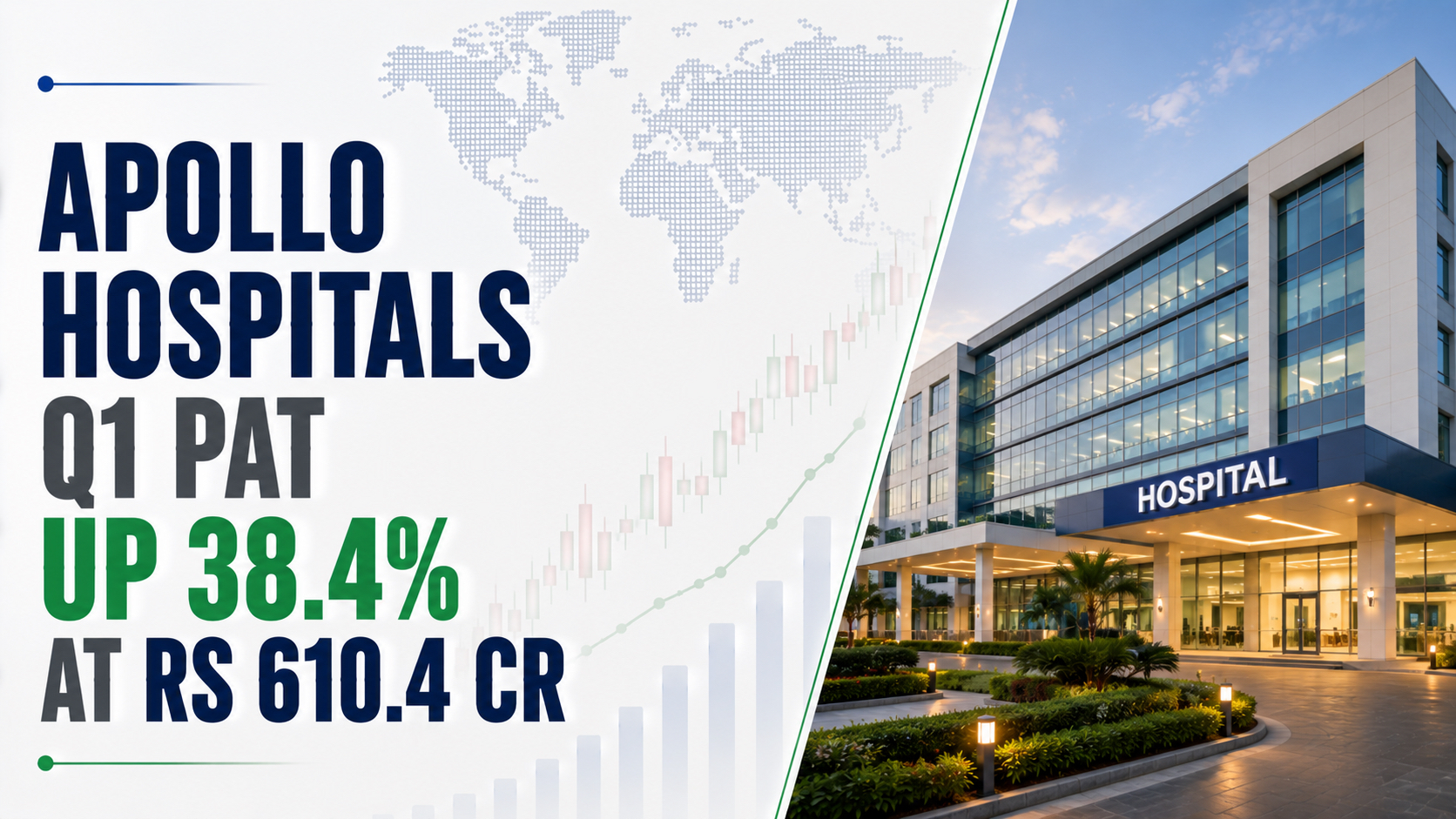 Apollo Hospitals Q1 PAT up 38.4% at Rs 610.4 cr