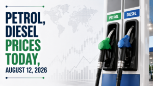 Petrol, Diesel Prices Today, August 12, 2026: Check Fuel Rates in Delhi, Mumbai, Chennai, Kolkata, Bengaluru, Hyderabad