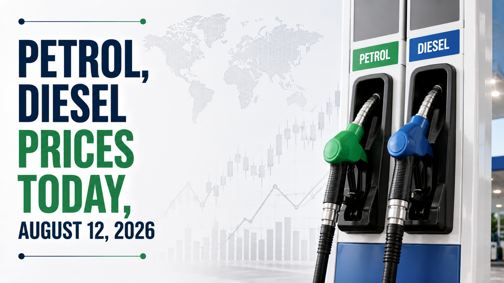 Petrol, Diesel Prices Today, August 12, 2026: Check Fuel Rates in Delhi, Mumbai, Chennai, Kolkata, Bengaluru, Hyderabad 
