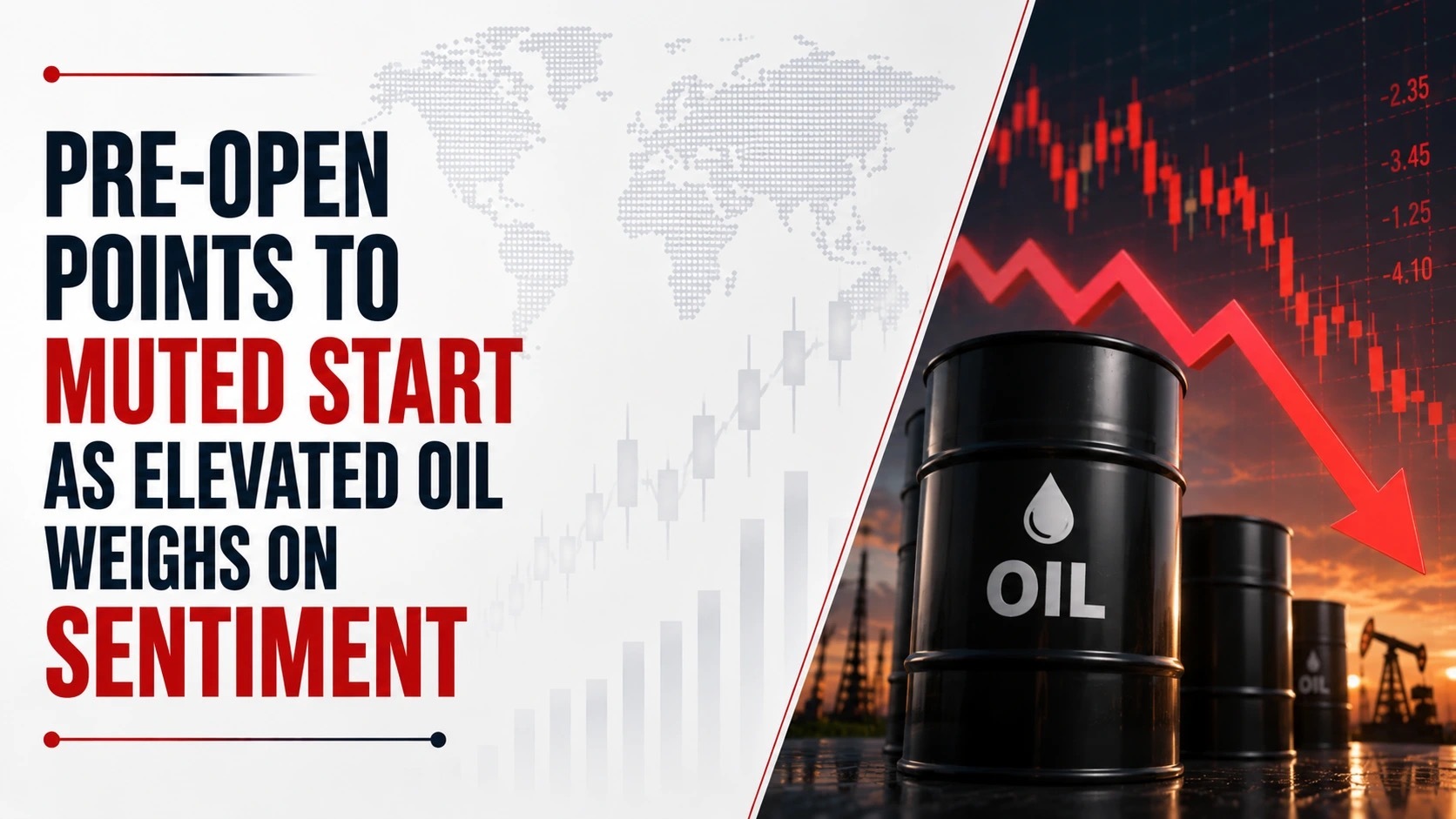 Pre-Open Points To Muted Start As Elevated Oil Weighs On Sentiment