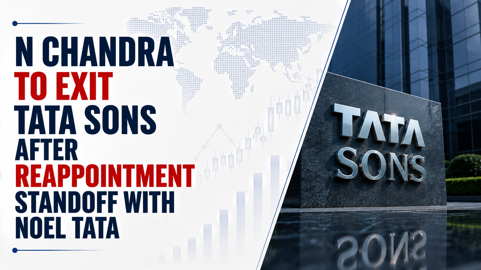 N Chandra To Exit Tata Sons After Reappointment Standoff With Noel Tata
