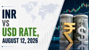 INR vs USD Rate, August 12, 2026: Rupee Rises 3 Paise To Close at 95.33 Against US Dollar