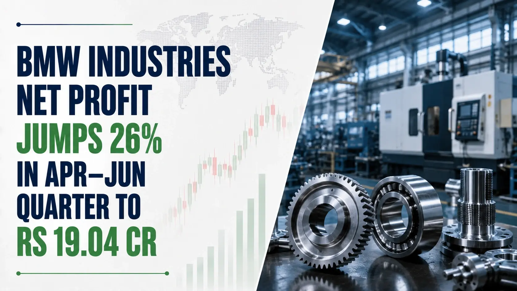 BMW Industries Net Profit Jumps 26% in Apr–Jun Quarter to Rs 19.04 Cr