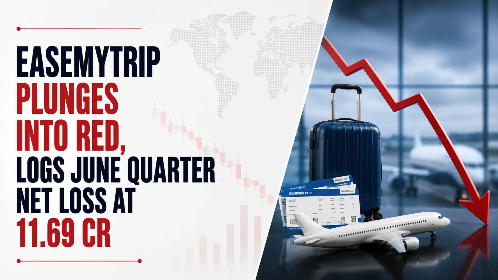 EaseMyTrip Plunges Into Red, Logs June Quarter Net Loss at 11.69 Cr