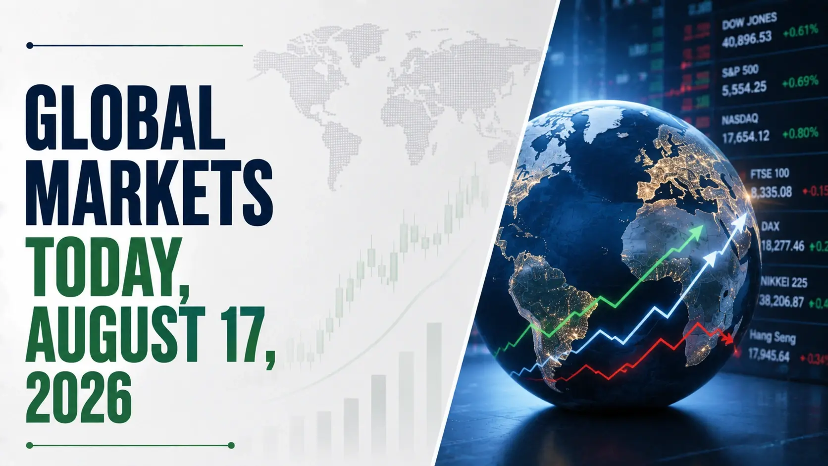 Global Markets Today, August 17, 2026: Asian Markets Subdued, Oil Near $90; Indian Equities May Get Cautious Start