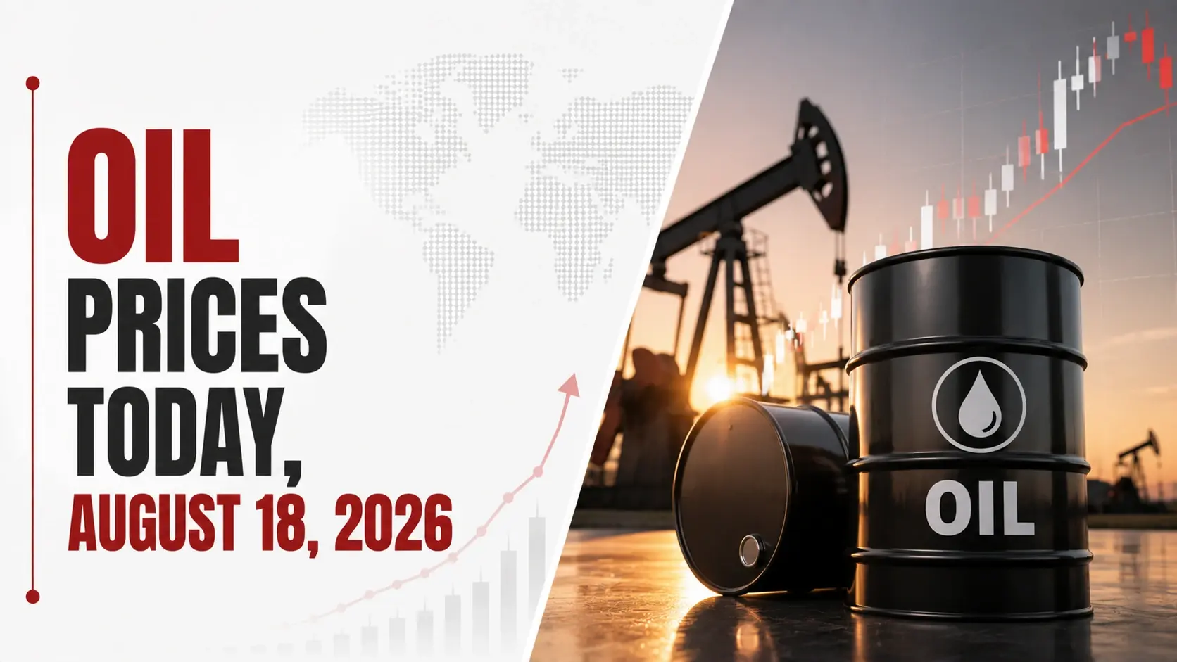 Oil Prices Today, August 18, 2026: Crude Rises 0.5% To $91.3 Per Barrel As US-Iran Ceasefire Ends 
