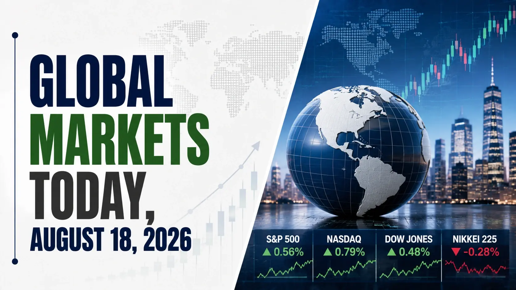 Global Markets Today, August 18, 2026: Asian Stocks Trade Lower, Oil Above $91 As US-Iran Truce Ends; India May Get Lower Open
