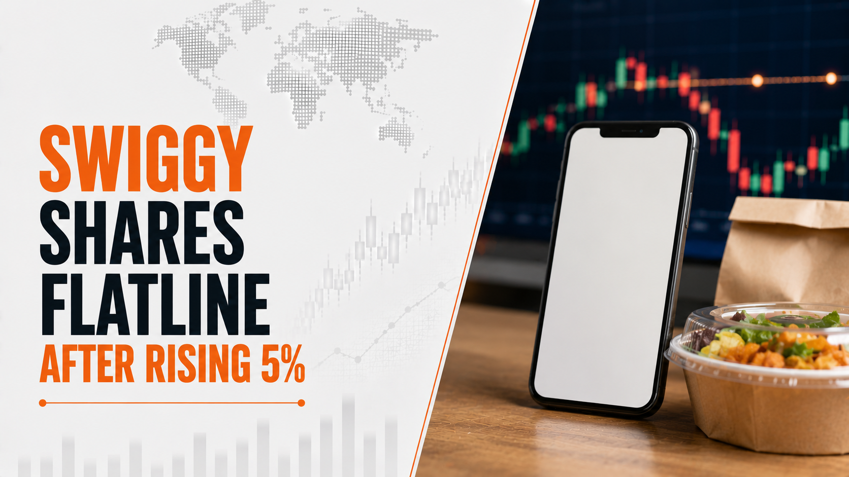 Swiggy Shares Flatline After Rising 5% as Company Targets ₹10,000 Crore Core Earnings by FY31 