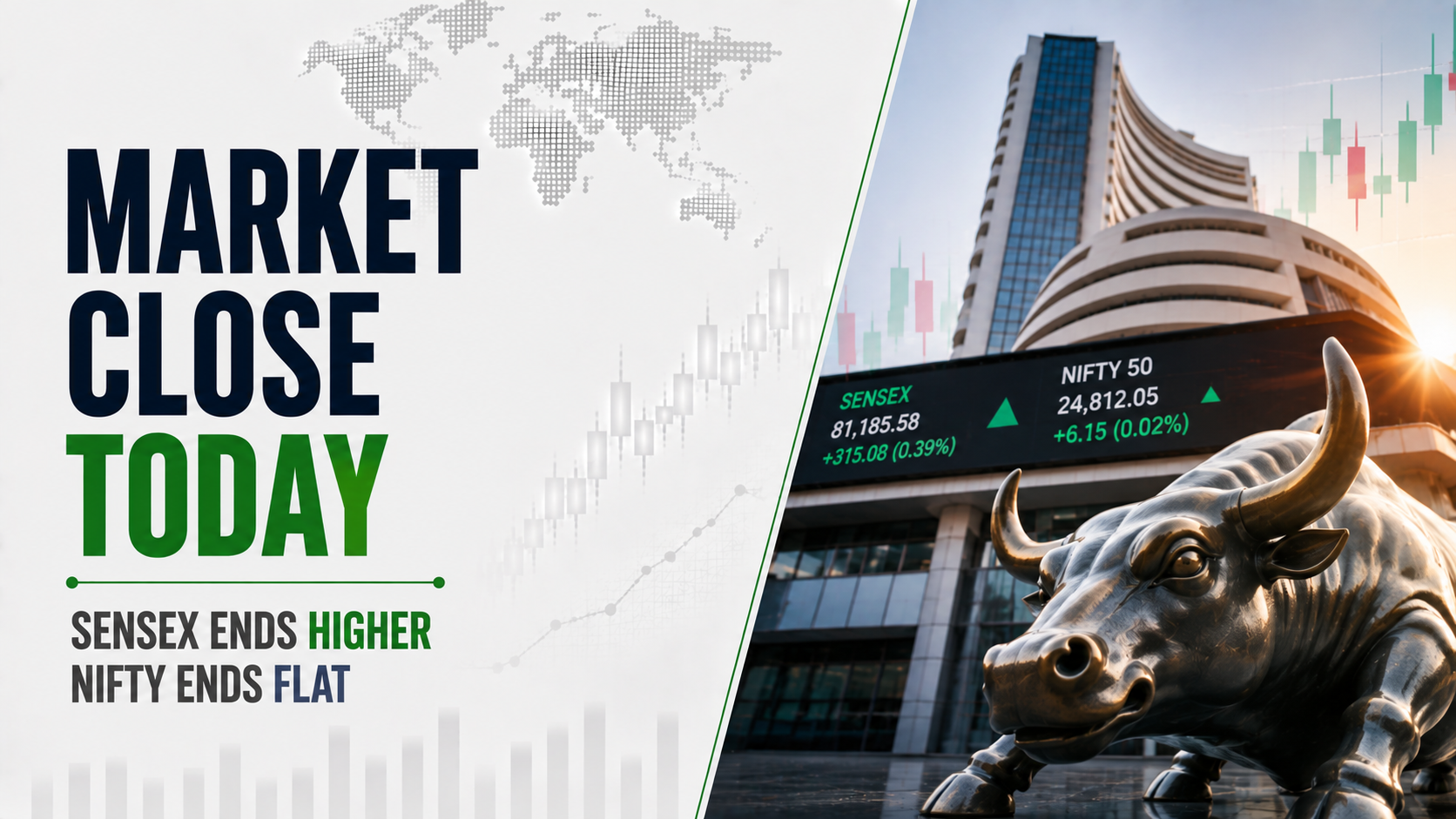 Market Close Today, August 6, 2026: Sensex Rises, Nifty Flatlines amid Upbeat Earnings, Middle East Optimism