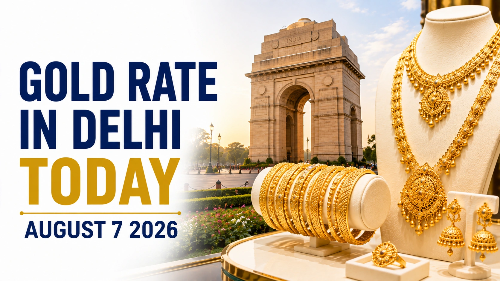 Gold Rate in Delhi Today, August 7, 2026: Gold Crosses ₹15,000 Mark as Recovery Continues
