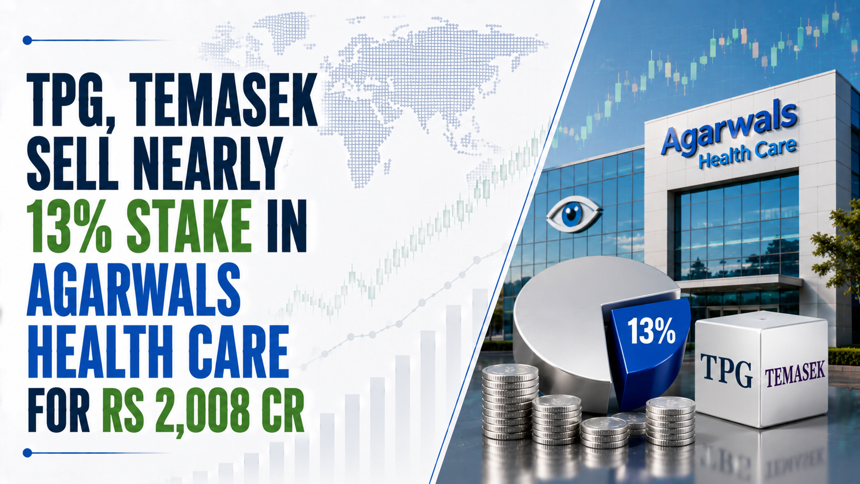 TPG, Temasek Sell Nearly 13% Stake in Agarwals Health Care for Rs 2,008 Cr
