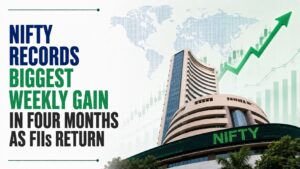 Nifty Records Biggest Weekly Gain in Four Months as FIIs Return; Sensex Closes Above 78,000