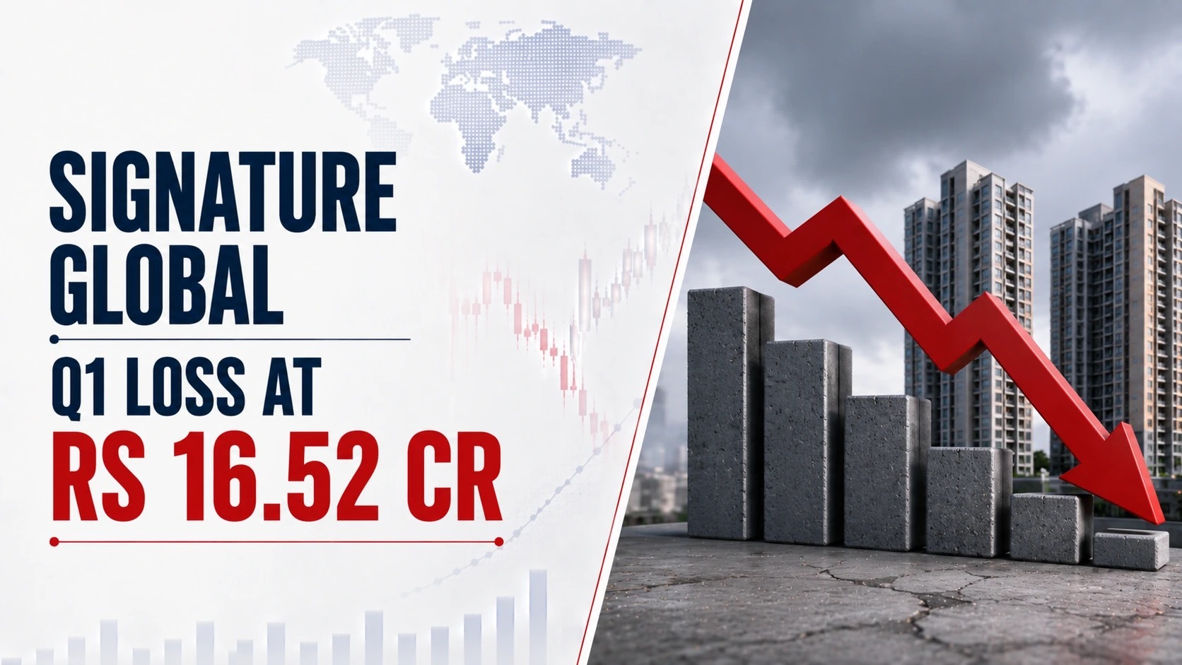 Signature Global Q1 Loss at Rs 16.52 Cr; Revenue Drops to Rs 612 Cr