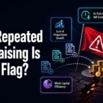 Why Repeated Fundraising Without Growth Is a Red Flag for Investors