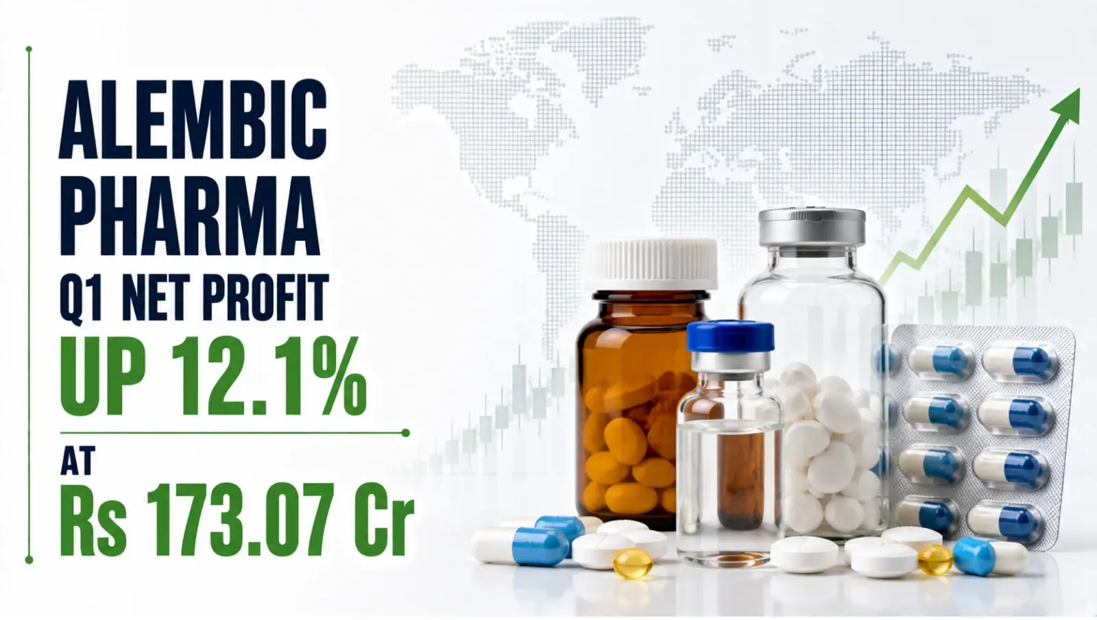 Alembic Pharma Q1 Net Profit up 12.1% at Rs 173.07 Cr