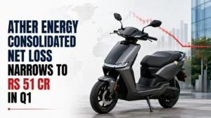 Ather Energy Consolidated Net Loss Narrows to Rs 51 Cr in Q1