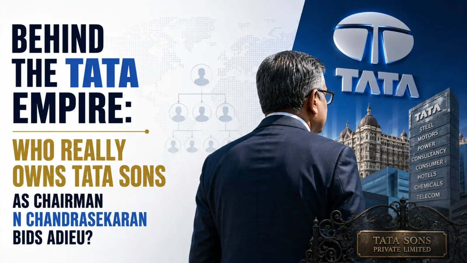 Behind the TATA Empire: Who Really Owns TATA Sons as Chairman N Chandrasekaran Bids Adieu?