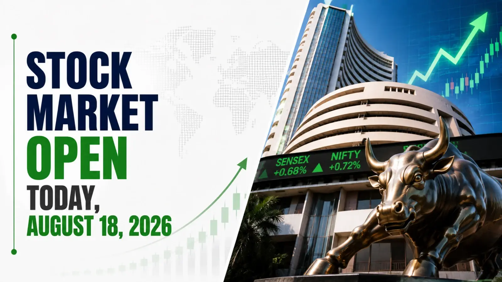Stock Market Open Today, August 18, 2026: Sensex, Nifty Decline After Lower Open As US-Iran Ceasefire Ends, Oil Tops $91