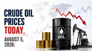 Crude Oil Prices Today, August 5, 2026: Brent Falls Below $79, WTI Drops 1.5% On Hormuz Shipping Hopes