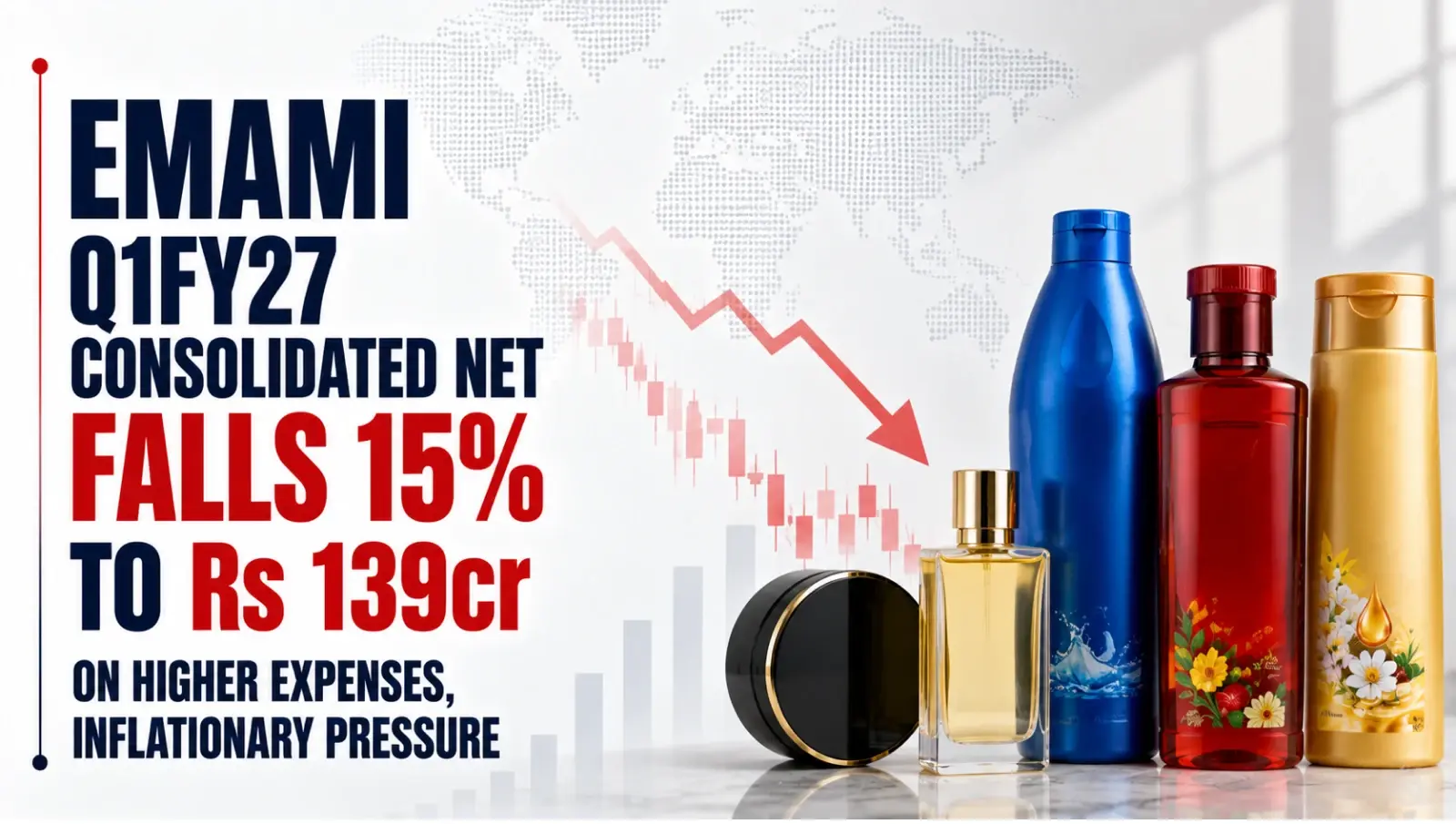 Emami Q1FY27 Consolidated Net Falls 15% to Rs 139cr on Higher Expenses, Inflationary Pressure