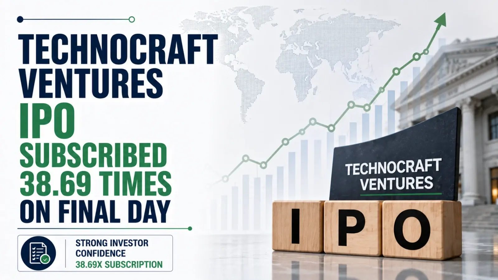 Technocraft Ventures IPO Subscribed 38.69 Times on Final Day