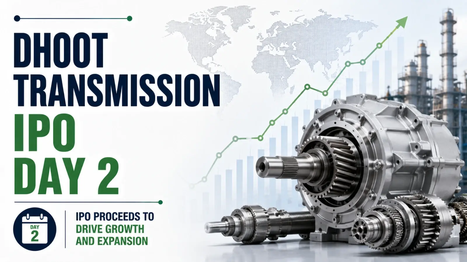 Dhoot Transmission IPO Day 2: Issue Subscribed 3.94 Times