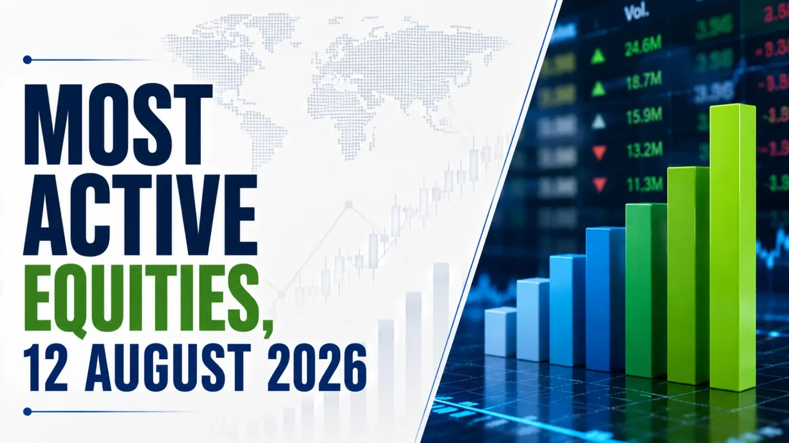 Most Active Equities, August 12, 2026, 3:30 PM IST:Vodafone Idea Leads Trading Volume