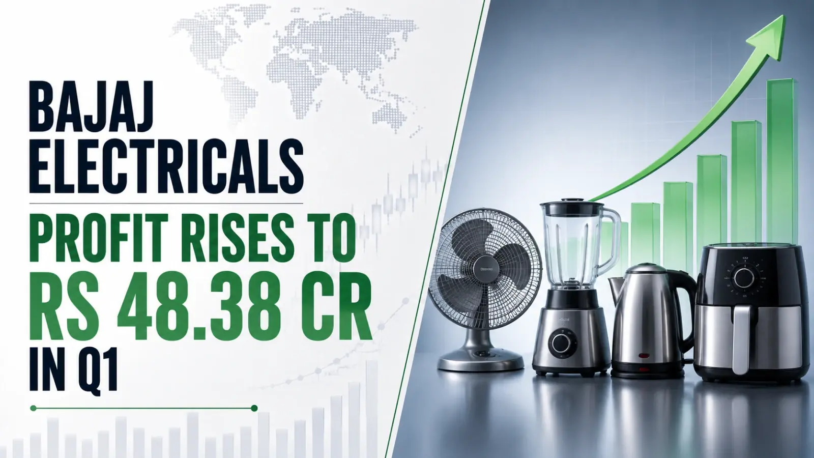 Bajaj Electricals Profit Rises to Rs 48.38 Cr in Q1