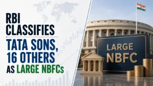 RBI Clasifies Tata Sons, 16 Others As Large NBFCs