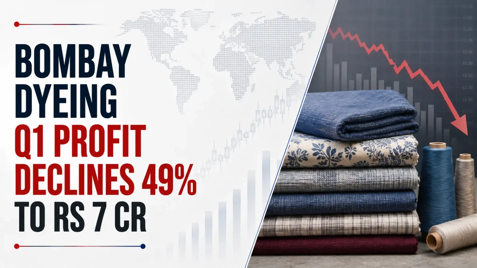 Bombay Dyeing Q1 Profit Declines 49% to Rs 7 Cr